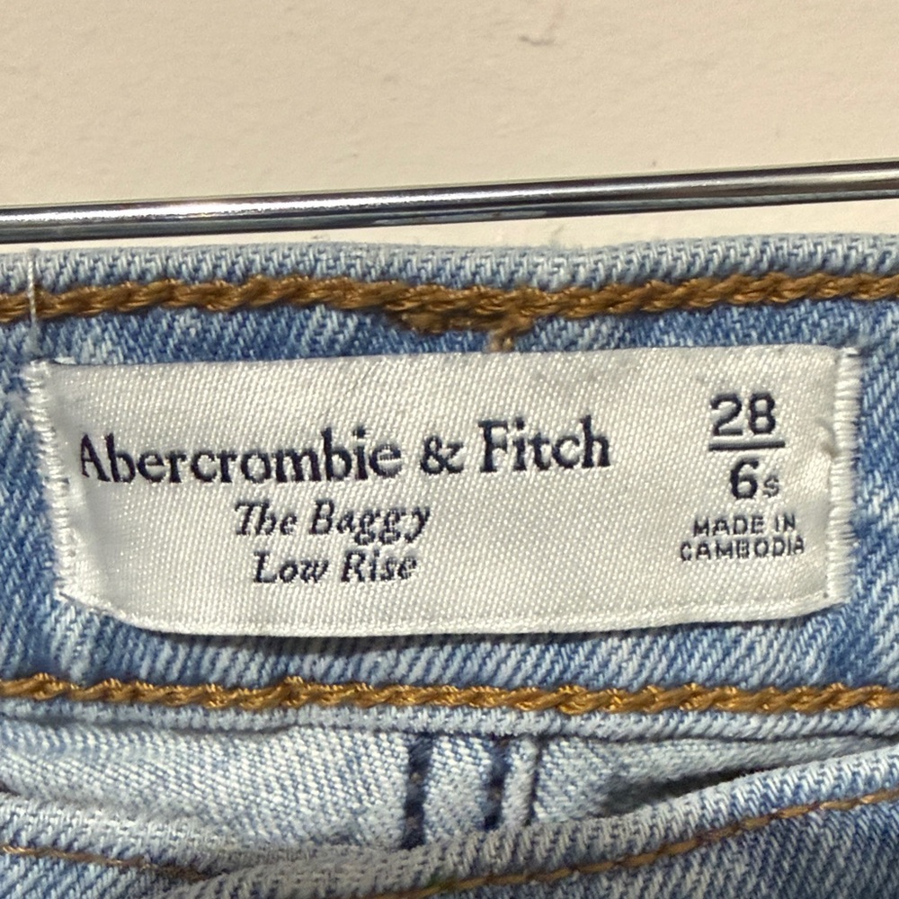 Abercrombie & Fitch Denim Jeans And Tee! View 4